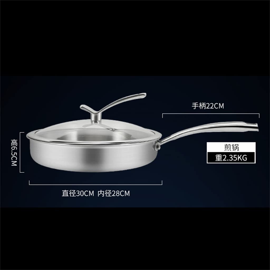 MIIKHI 316 Stainless Steel Cookware & Frying Pan Set