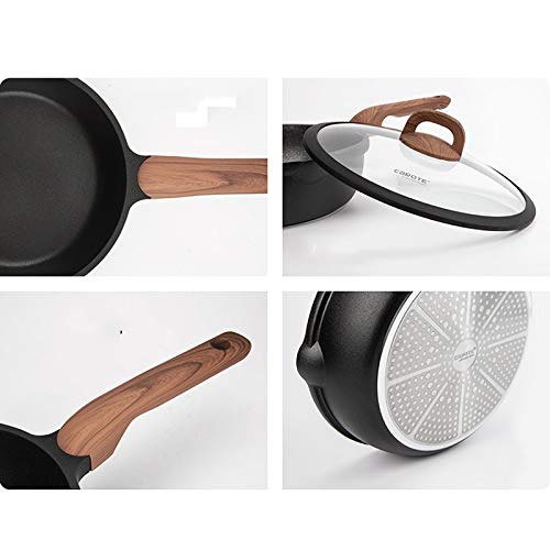 Aluminum Alloy Nonstick Cookware Set with Thick Base