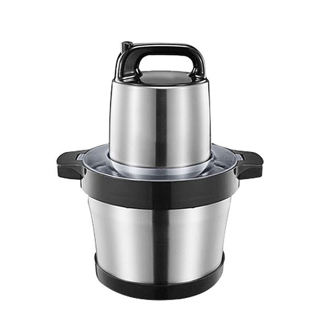 ONMYJFD 6L 220V 1000W Multifunction Meat Grinder Machine Chopper Mincer Stainless Steel Garlic Vegetable Blender Mixer