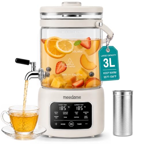 Meedome 3L Electric Kettle & Beverage Dispenser with Infuser