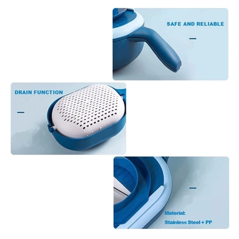 HBJWOV Multi-Function Vegetable Chopper & Mandoline Slicer