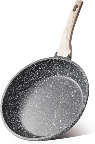 CAROTE Nonstick Granite Frying Pan & Omelet Skillet