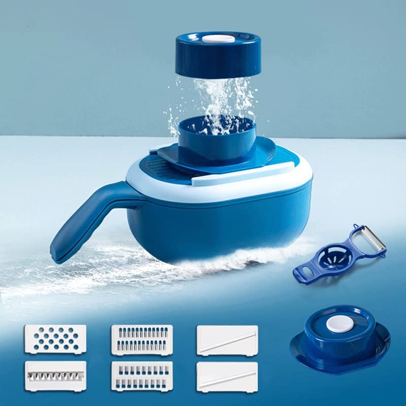 HBJWOV Multi-Function Vegetable Chopper & Mandoline Slicer