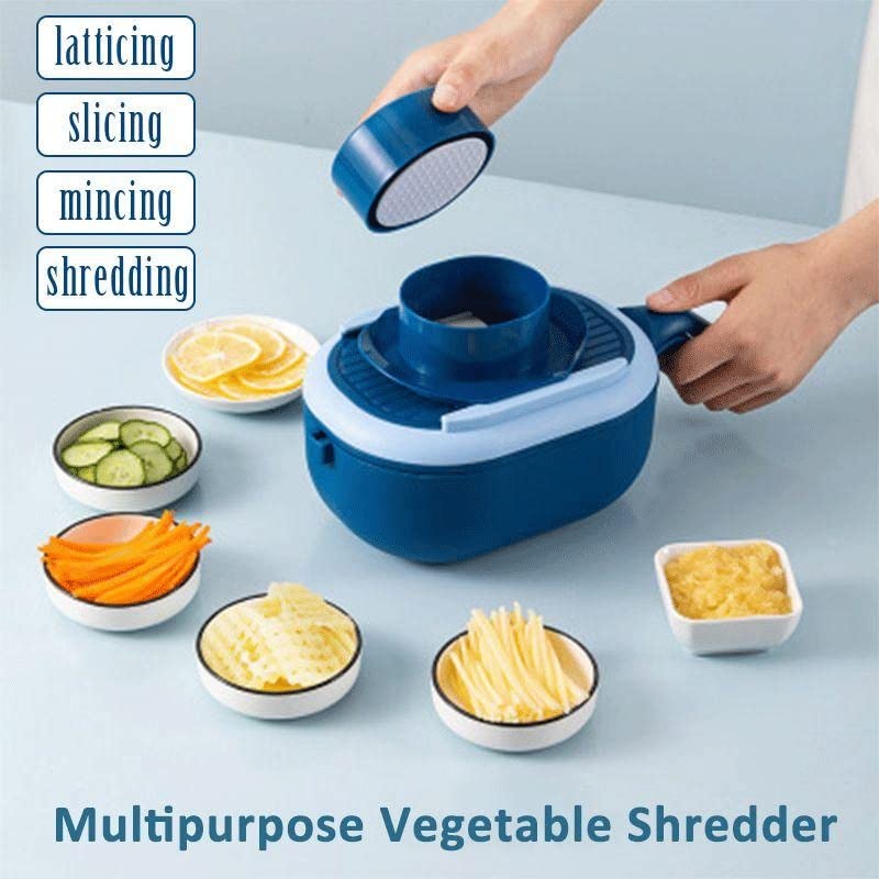 HBJWOV Multi-Function Vegetable Chopper & Mandoline Slicer