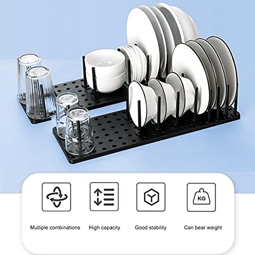 Adjustable Telescopic Dish & Plate Drying Rack Organizer