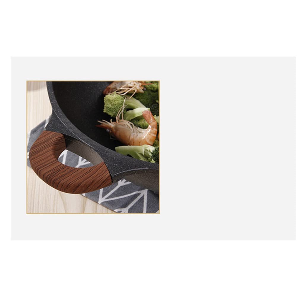 DUYHBAWRS Nonstick Frying Pan for Gas & Induction Cooktops