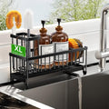 Cisily Kitchen Sink Caddy with Sponge & Brush Holder