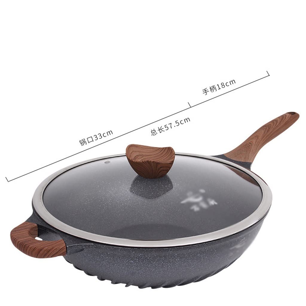 DUYHBAWRS Nonstick Frying Pan for Gas & Induction Cooktops
