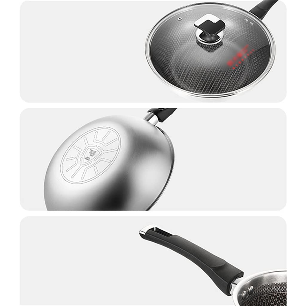 MIIKHI Stainless Steel Nonstick Induction Cookware Set