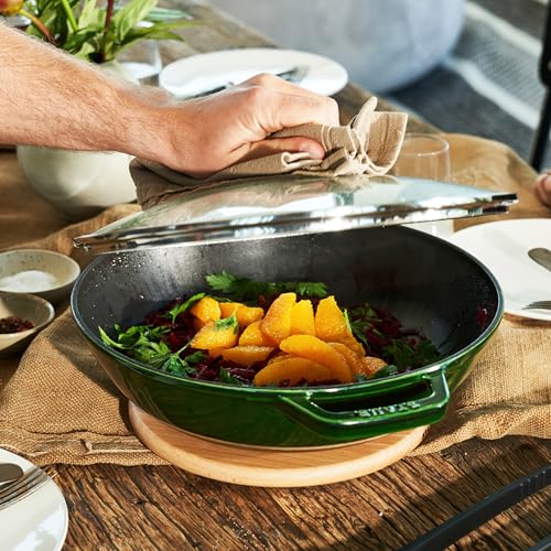 STAUB Cast Iron 4.5-qt Perfect Pan