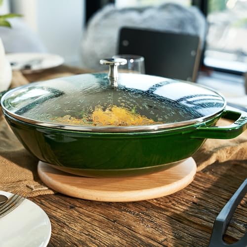 STAUB Cast Iron 4.5-qt Perfect Pan
