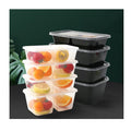 AGYH 300-Pack 2-Compartment Meal Prep Containers with Lids
