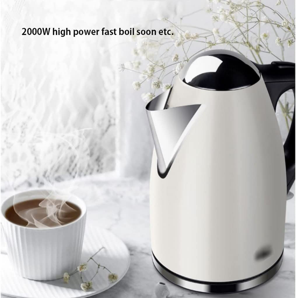 Electric Kettles Stainless Steel Electric Kettle Fast Boiling Kettle Boile Anti-scalding Design Cordless Electric Hot Water Boiler 1.7l ease of use (Red a)