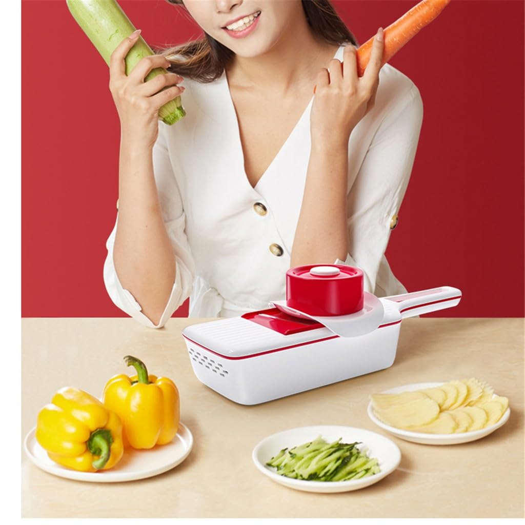 HBJWOV Manual Vegetable Cutter & Radish Grater Kitchen Tool
