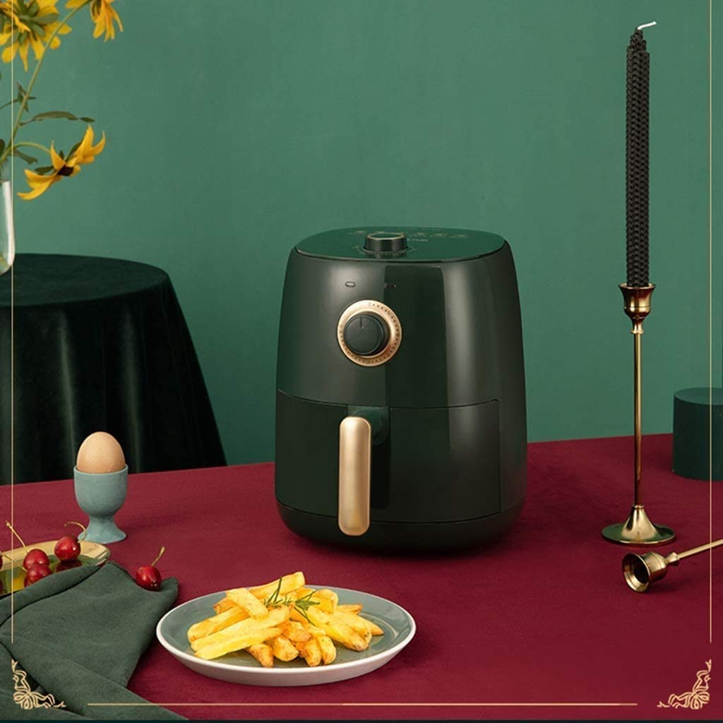 Easy-Clean Oil-Free Air Fryer Oven with Dual Knob Controls
