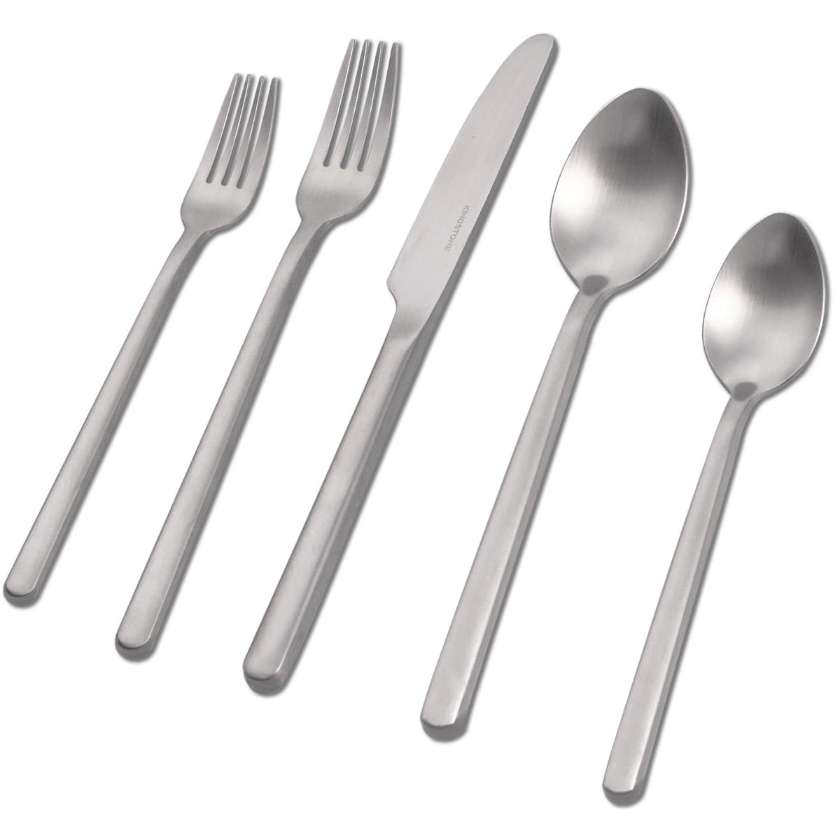 KINGSTONE Silverware Set, Flatware Cutlery Set