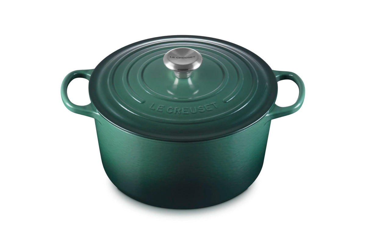 Le Creuset Enameled Cast Iron Signature Deep Round Oven, 6.5 qt., Licorice