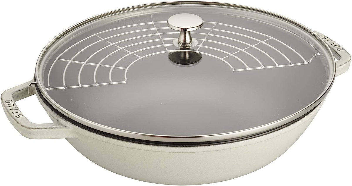 STAUB Cast Iron 4.5-qt Perfect Pan