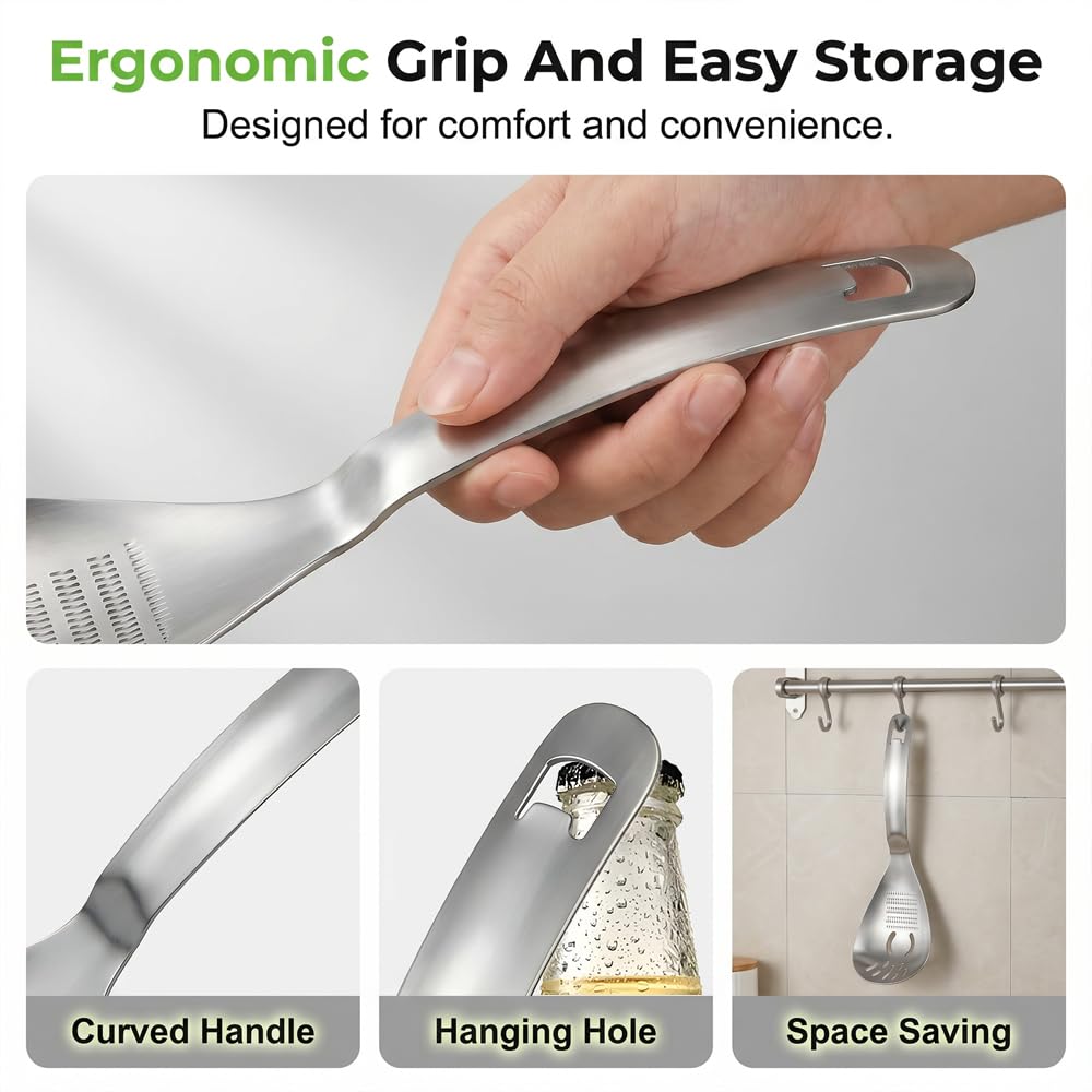 5-in-1 Stainless Steel Cooking Spoon