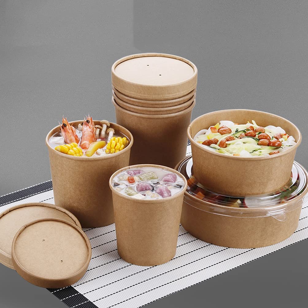 AGYH 500 Packs Meal Prep Containers with Lids, Reusable Food Storage Containers Microwave // Freezer Safe Lunch Box, 32oz (Color : Style 1)