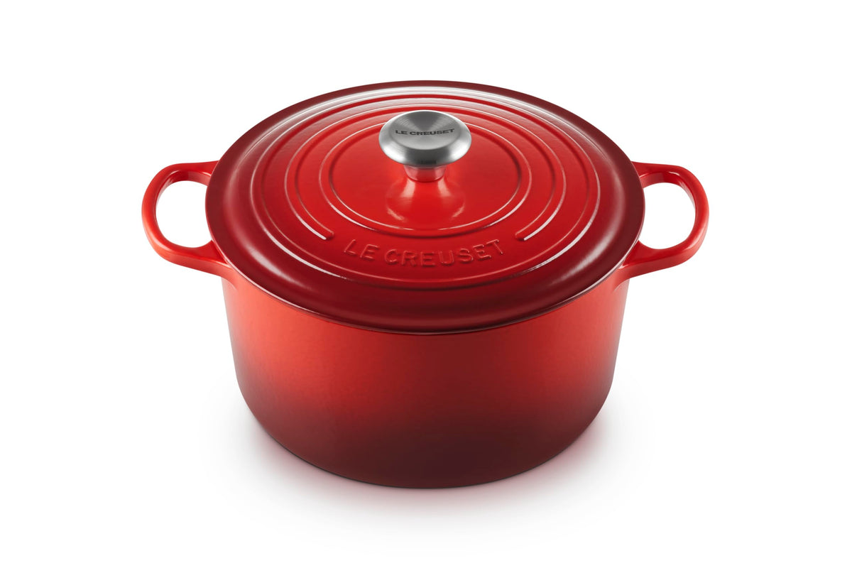 Le Creuset Enameled Cast Iron Signature Deep Round Oven, 6.5 qt., Licorice