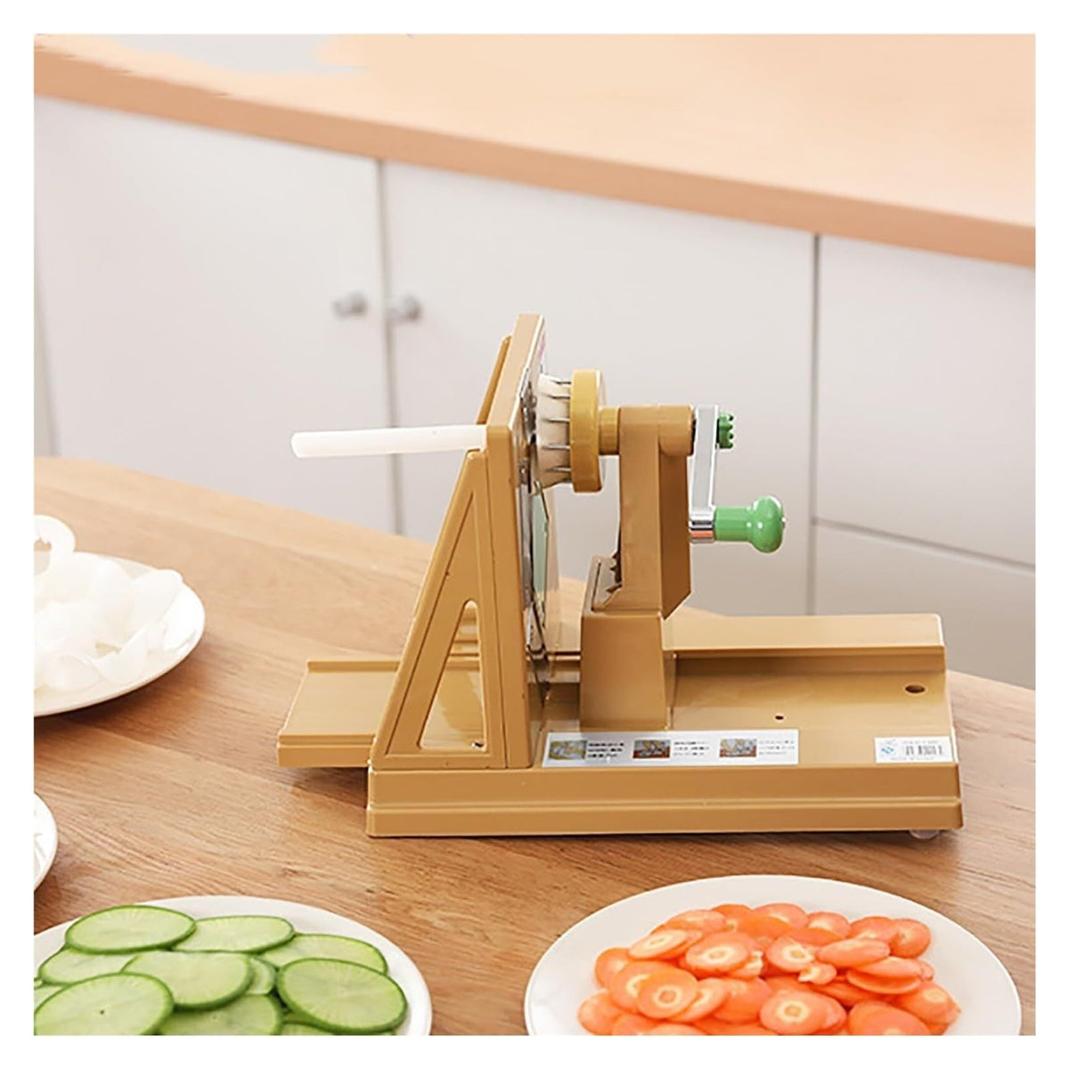 Manual Rotary Drum Grater & Vegetable Salad Chopper