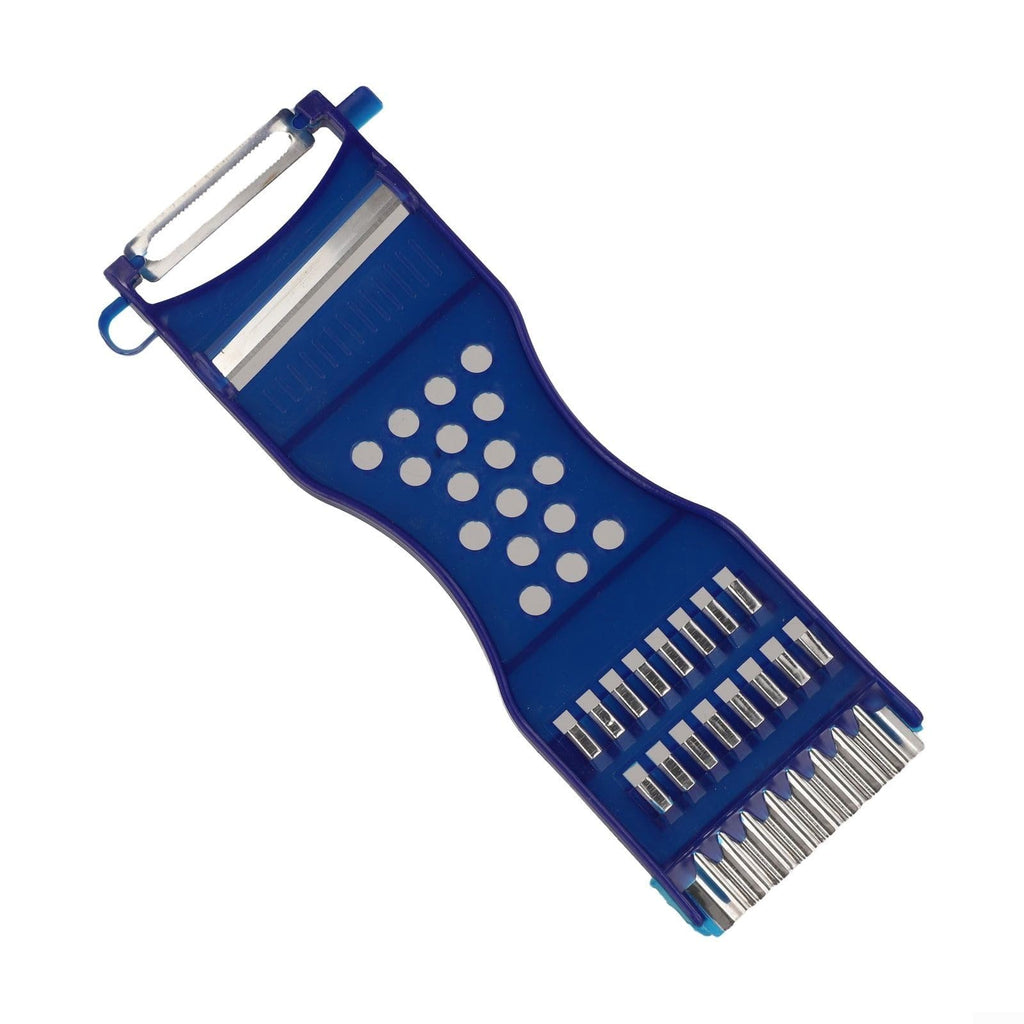 6-in-1 Vegetable Peeler, Slicer & Julienne Shredder