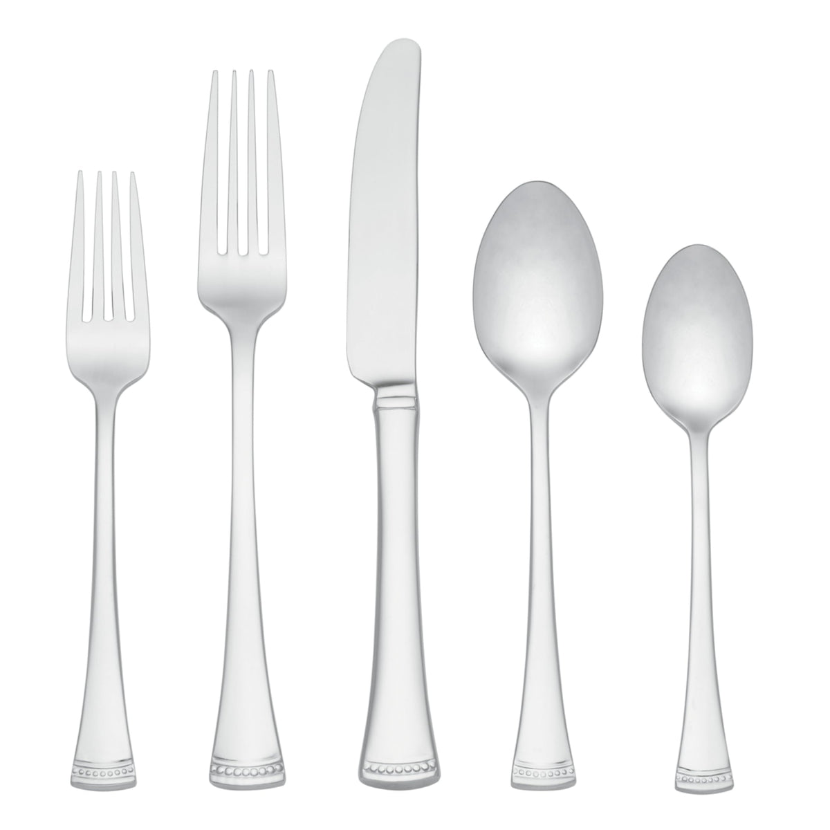Lenox Portola Flatware, 18/10 Stainless Steel, Satin Gold Finish