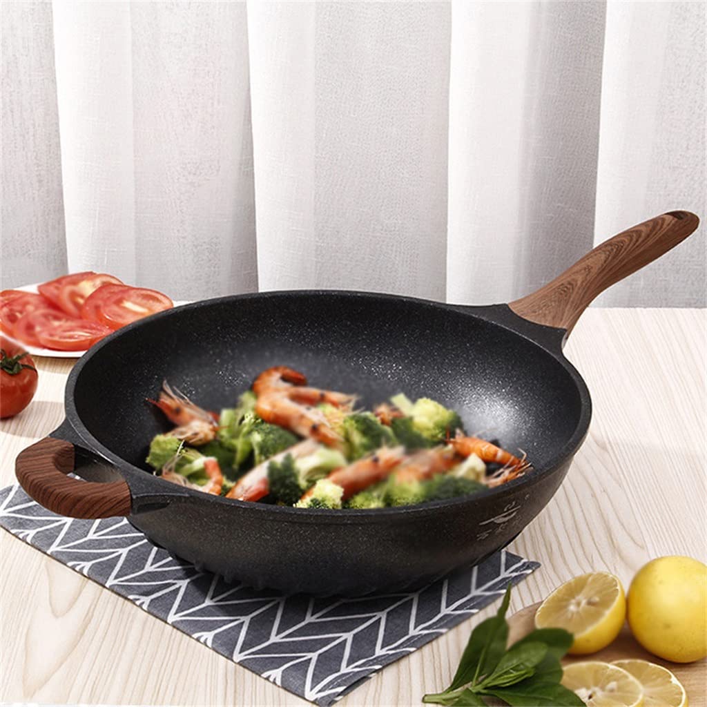DUYHBAWRS Nonstick Frying Pan for Gas & Induction Cooktops