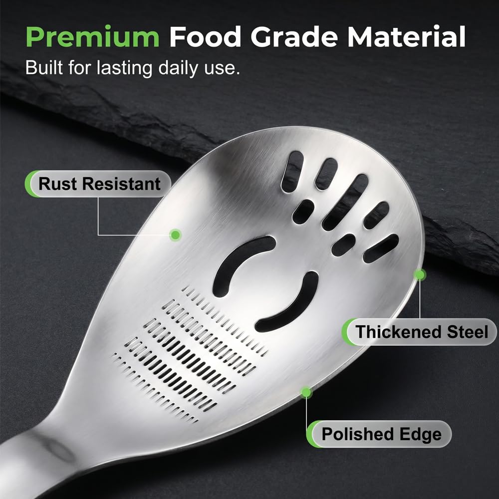 5-in-1 Stainless Steel Cooking Spoon