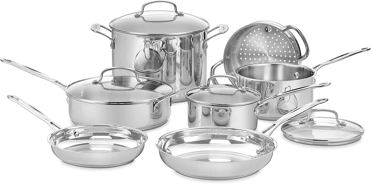 Cuisinart Chef's Classic Stainless Steel Cookware Set