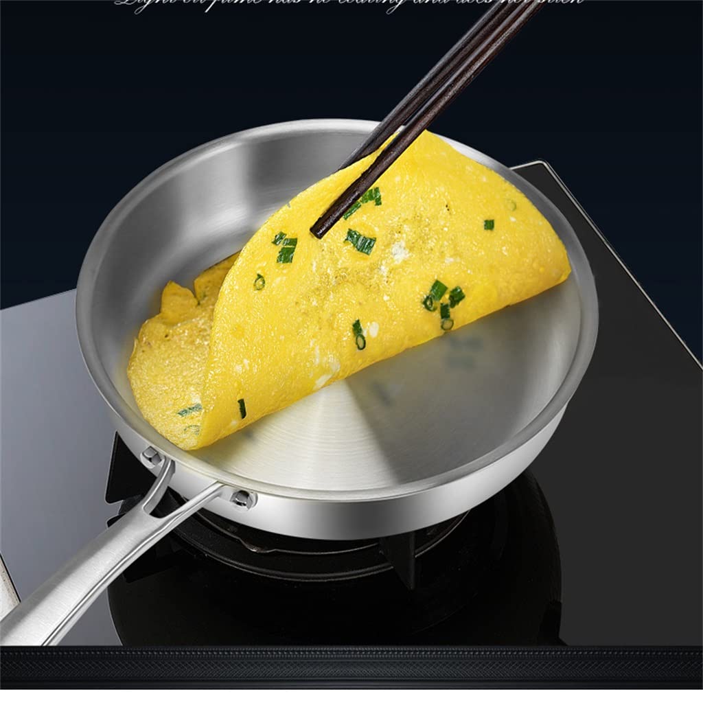 MIIKHI 316 Stainless Steel Cookware & Frying Pan Set
