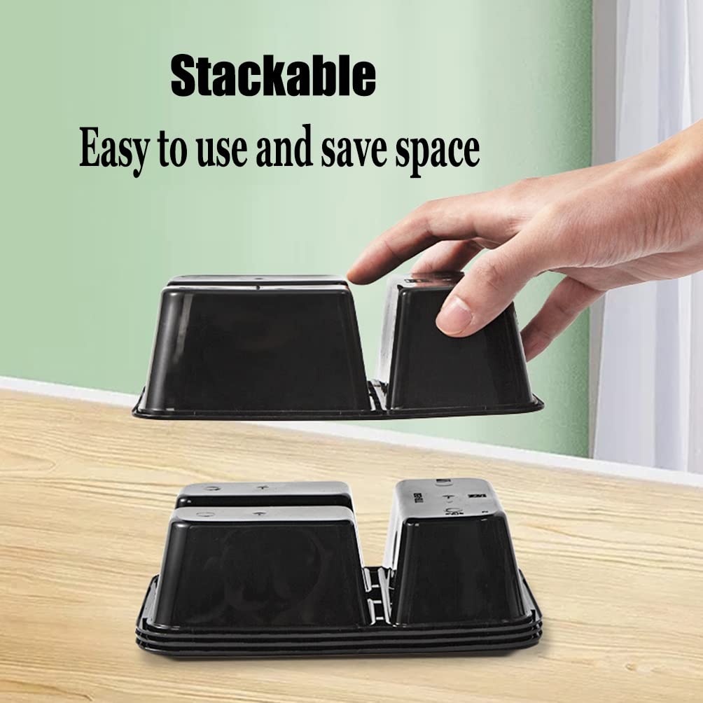 AGYH 300-Pack 2-Compartment Meal Prep Containers with Lids