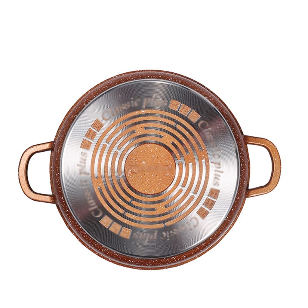 TEDILUVI 10-Piece Nonstick Cookware Set with Glass Lids