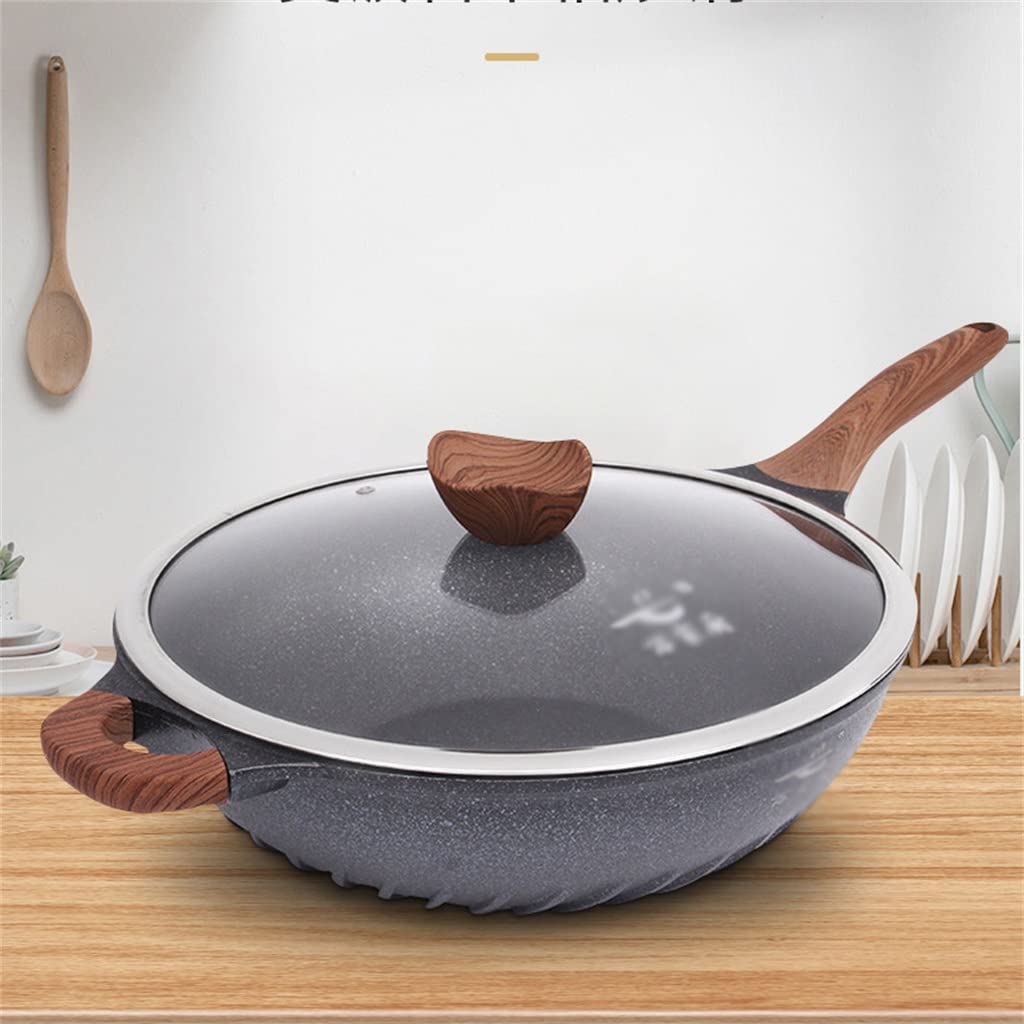 DUYHBAWRS Nonstick Frying Pan for Gas & Induction Cooktops