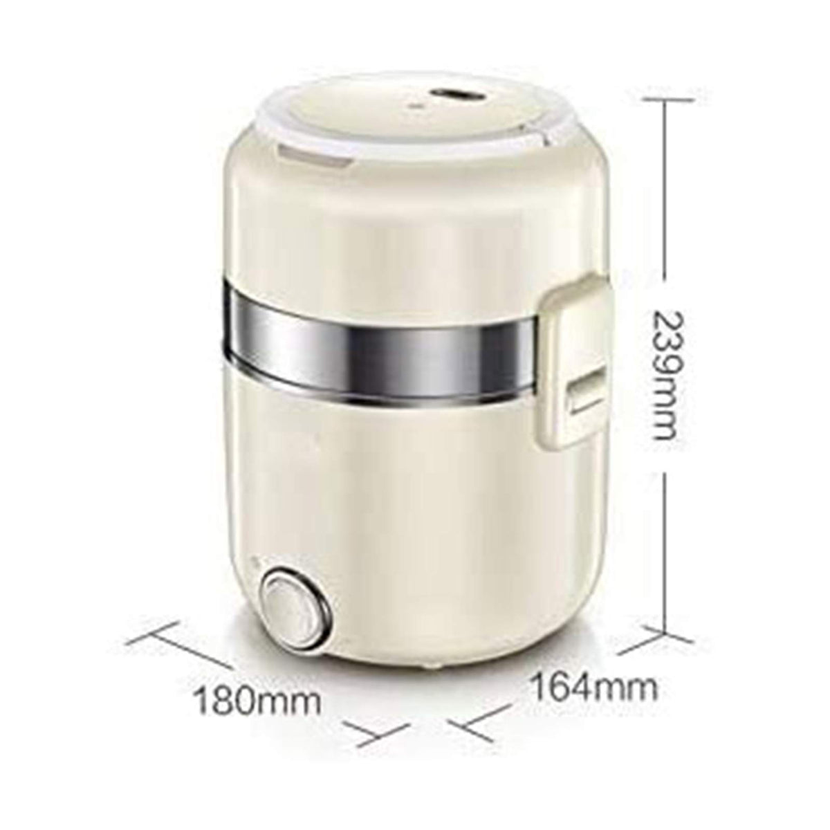 Electric Food Heater 23L Portable Lunch Box Food Steamer for Office and Home