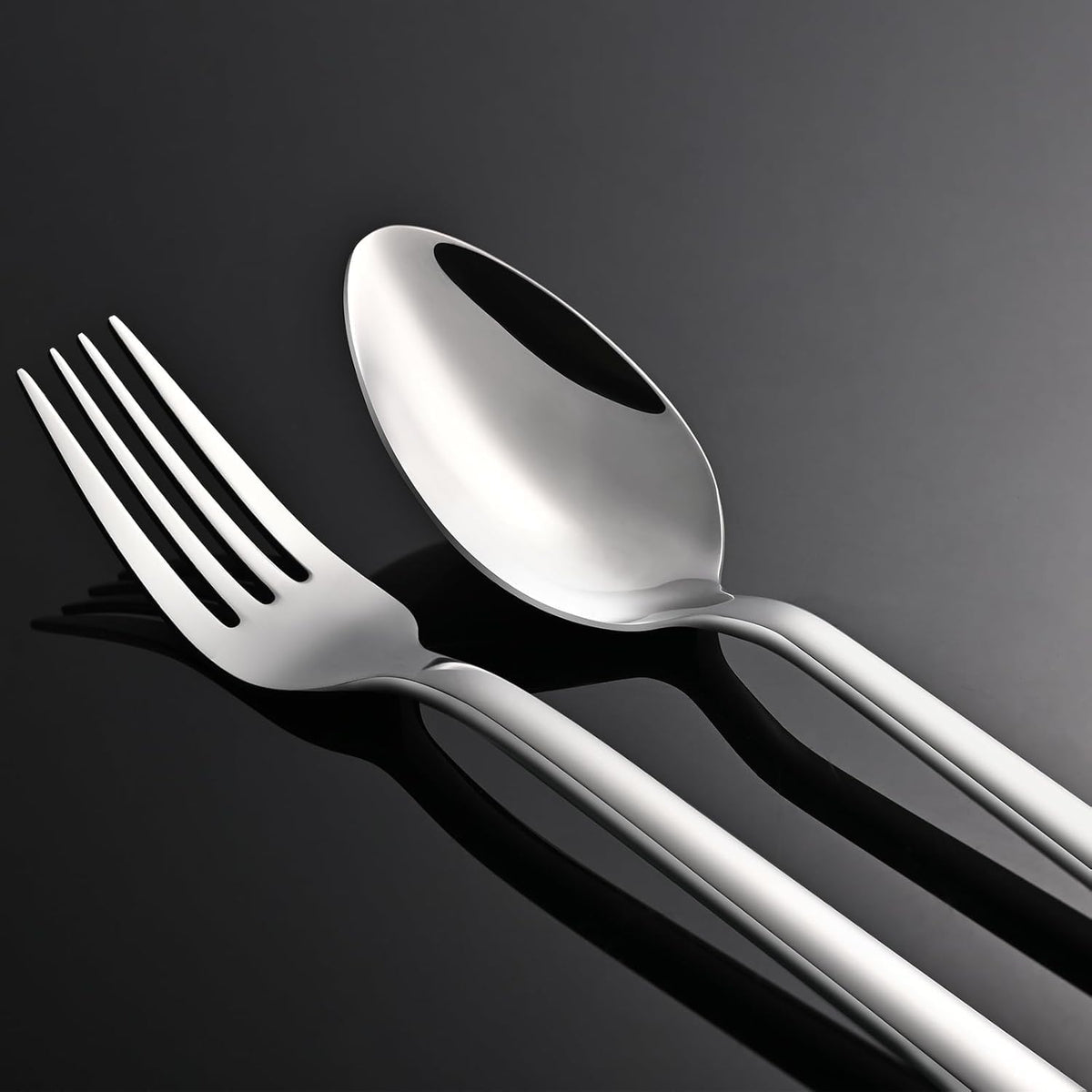 KINGSTONE Silverware Set, Flatware Cutlery Set