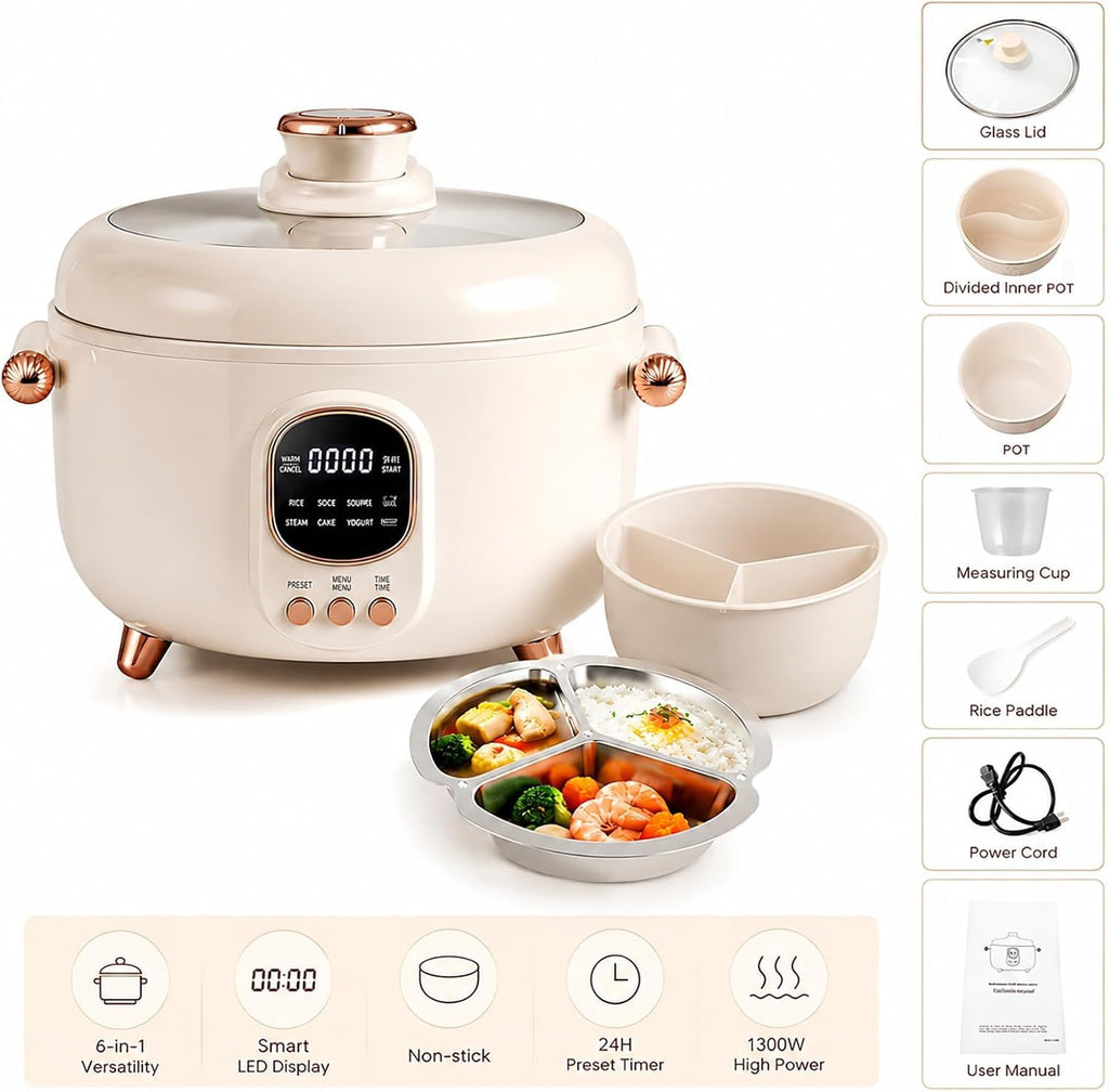 4L 70kPa Smart Electric Pressure Cooker & Multi-Cooker