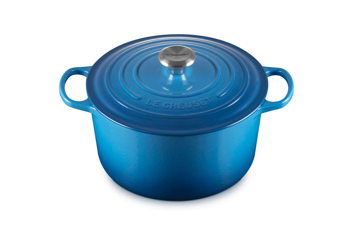 Le Creuset Enameled Cast Iron Signature Deep Round Oven, 6.5 qt., Licorice