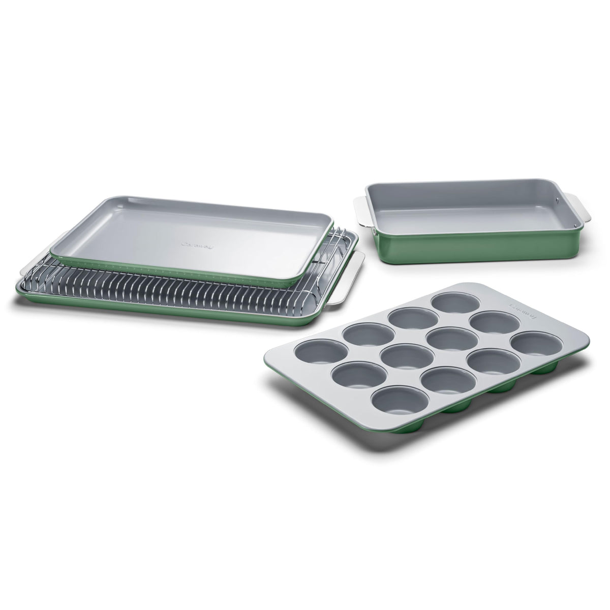 Caraway Nonstick Ceramic-Coated Bakeware Set for Baking