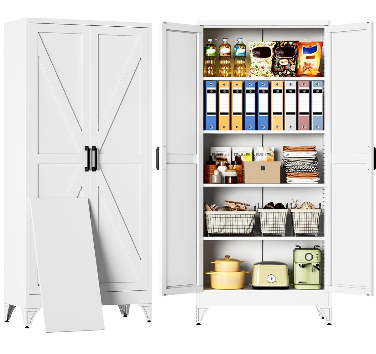 SISESOL Multipurpose Storage Cabinet for Kitchen & Home