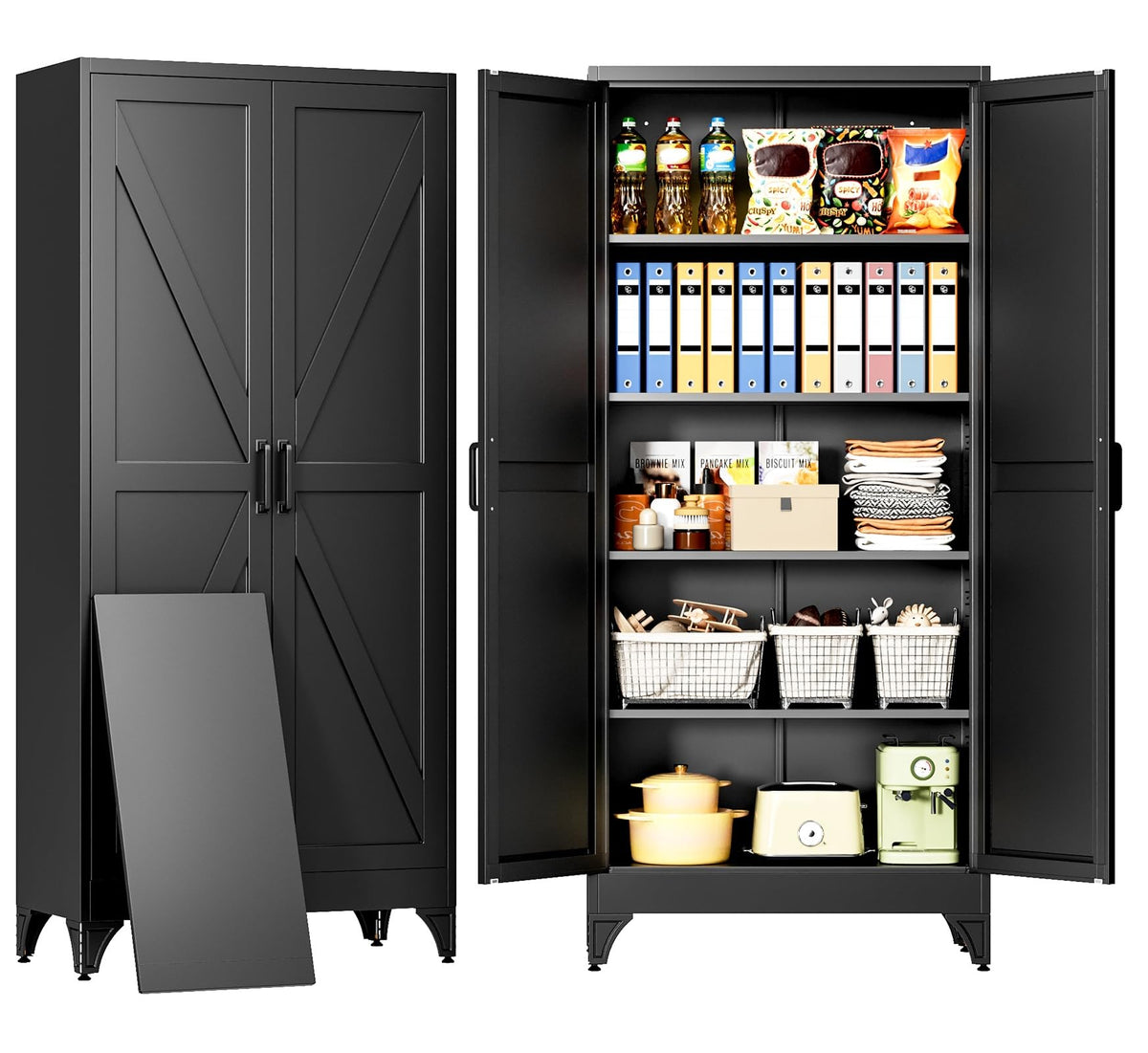 SISESOL Multipurpose Storage Cabinet for Kitchen & Home