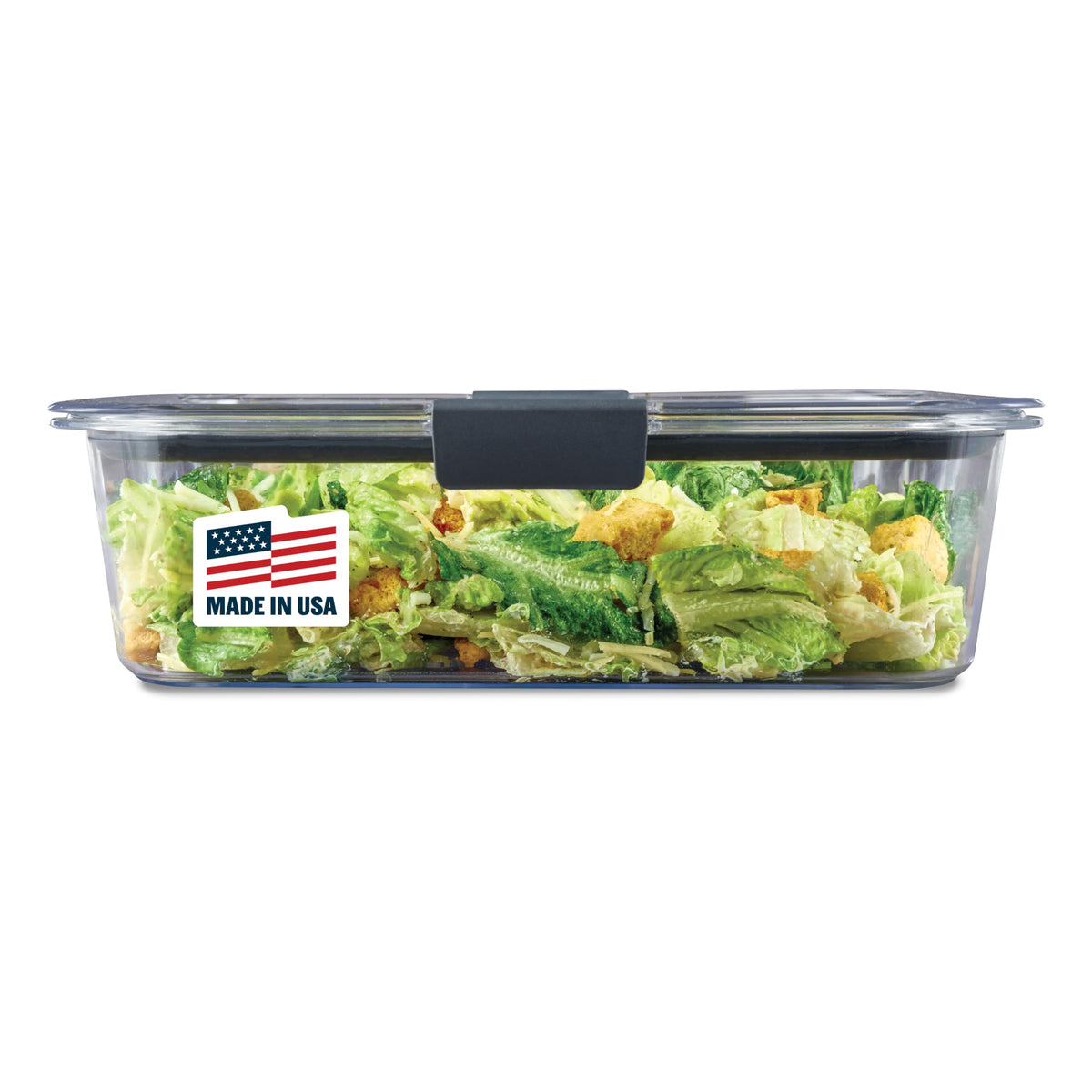 Rubbermaid Brilliance 2-Compartment Meal Prep Containers