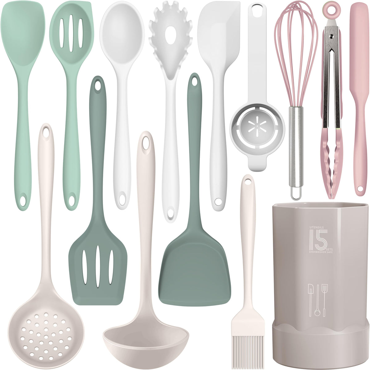 Silicone Cooking Utensils Set