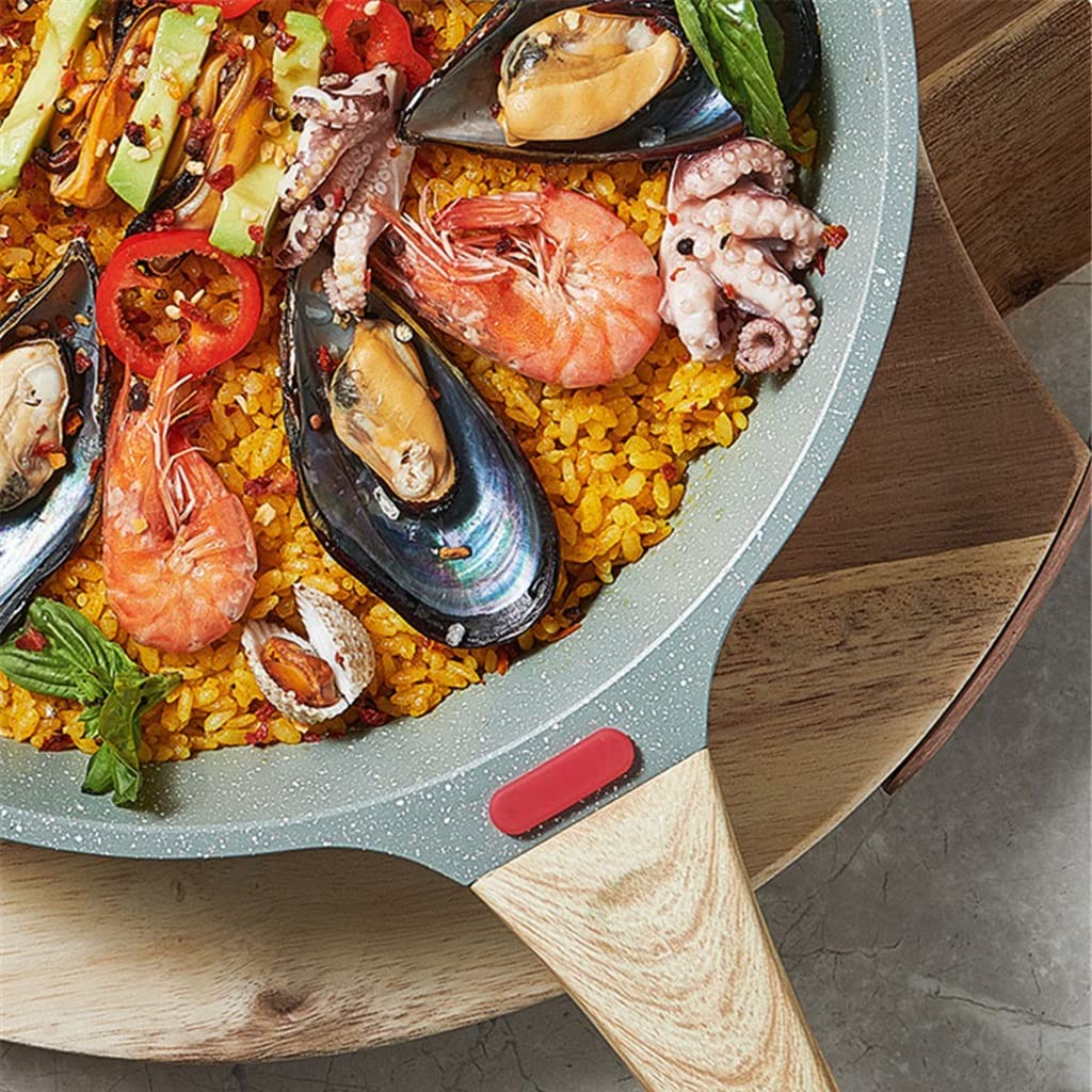 20cm Nonstick Frying Pan with Lid for Induction Cooking