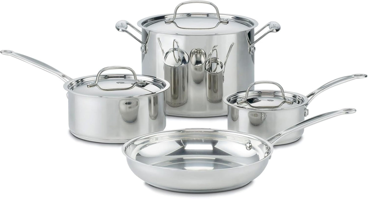 Cuisinart Chef's Classic Stainless Steel Cookware Set