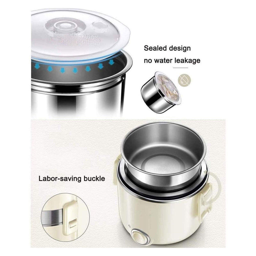 23L Portable Electric Food Heater & Lunch Box Steamer