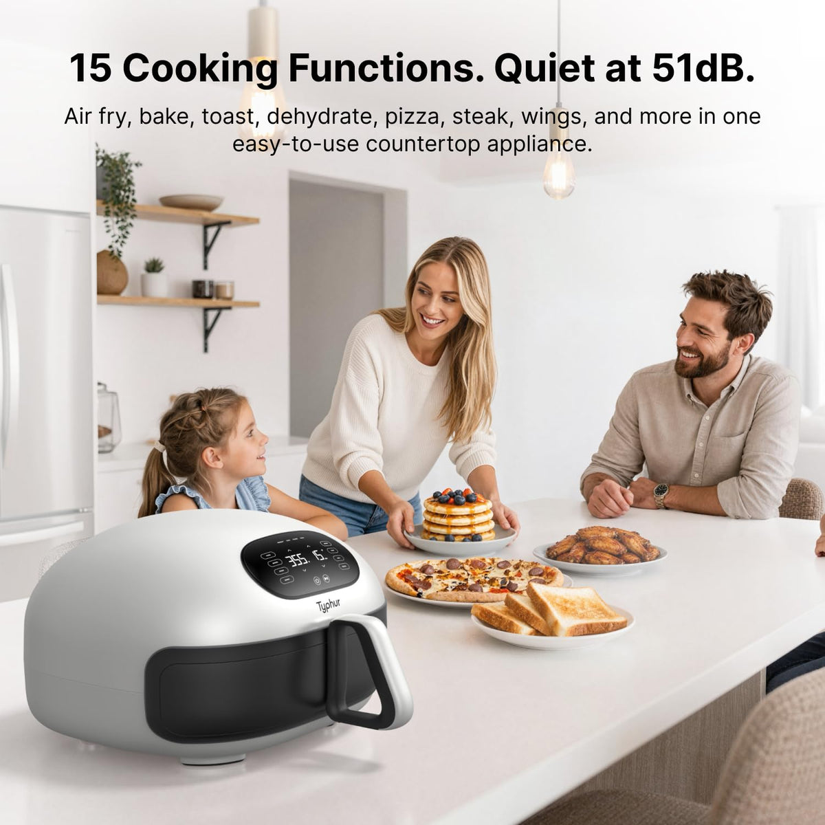 Typhur Dome 2 AI Smart Air Fryer with Advanced Controls