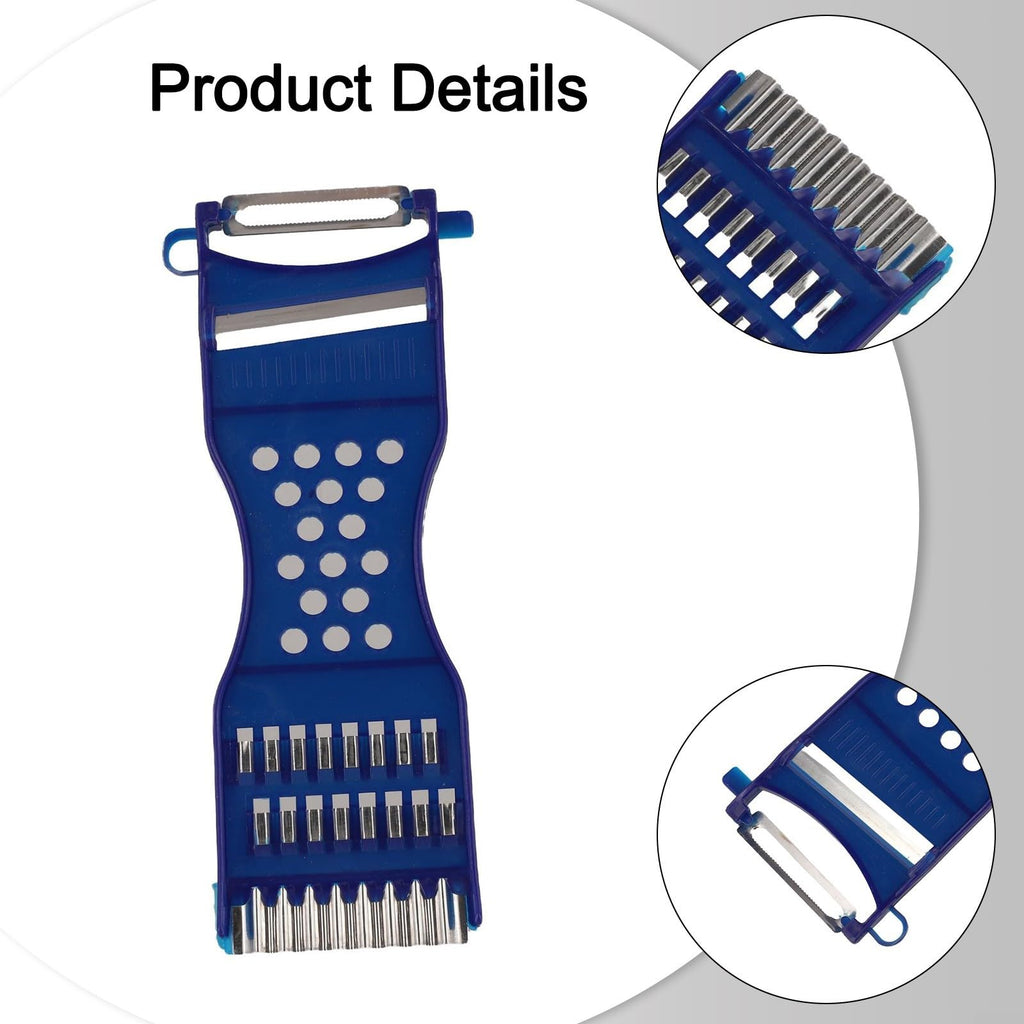 6-in-1 Vegetable Peeler, Slicer & Julienne Shredder