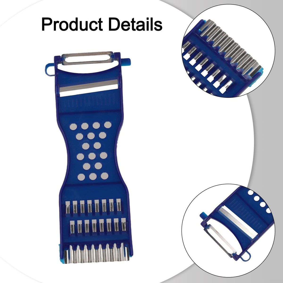 6-in-1 Vegetable Peeler, Slicer & Julienne Shredder